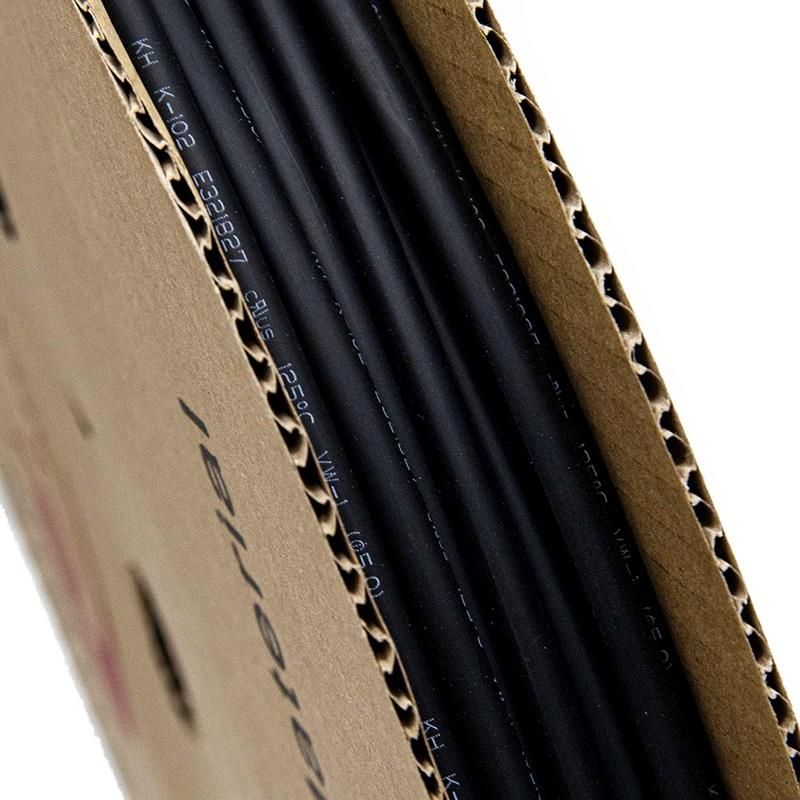 Thermorétractable noir pour câble - 5mm x 100M Thermorétractable noir pour câble - 5mm x 100M