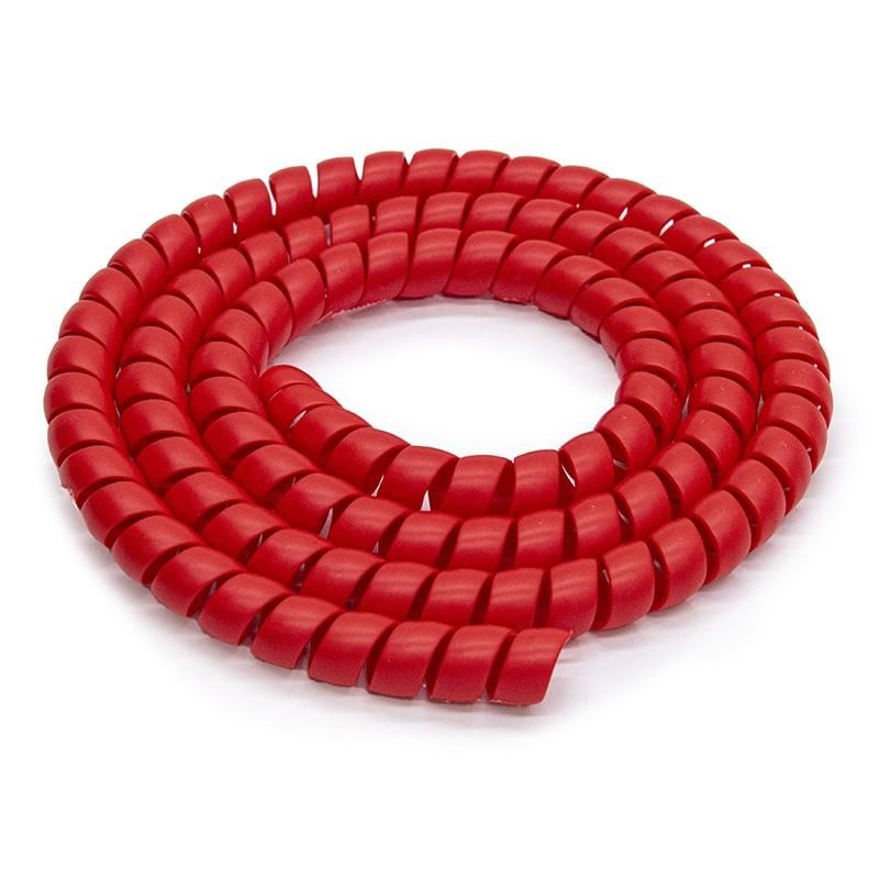 Gaine protége câbles rouge - 110cm Gaine protége câbles rouge - 110cm