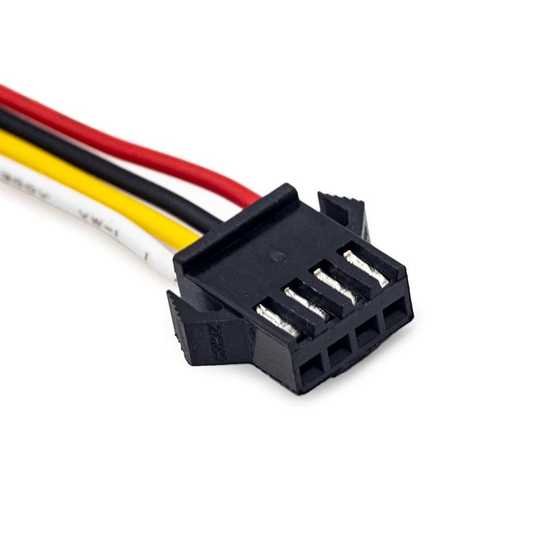Connecteur avec Câble 22AWG SM 3 broches - 5F/5M Connecteur avec Câble 22AWG SM 3 broches - 5F/5M