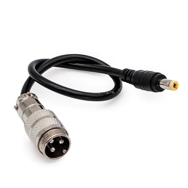 Adaptateur GX16 vers DC55x21 Adaptateur GX16 vers DC55x21