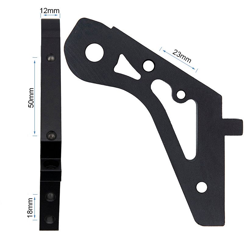 Pièce de connexion droite de fourche arrière KuKirin G2 Max Pièce de connexion droite de fourche arrière KuKirin G2 Max