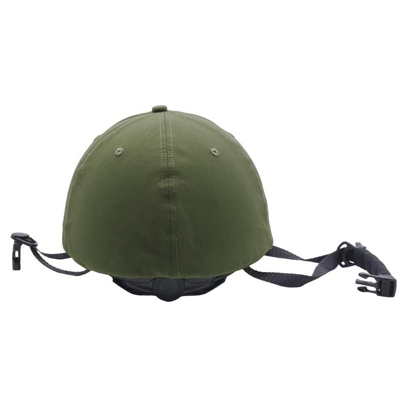 Casque avec casquette CP01 vert taille unique Casque avec casquette CP01 vert taille unique