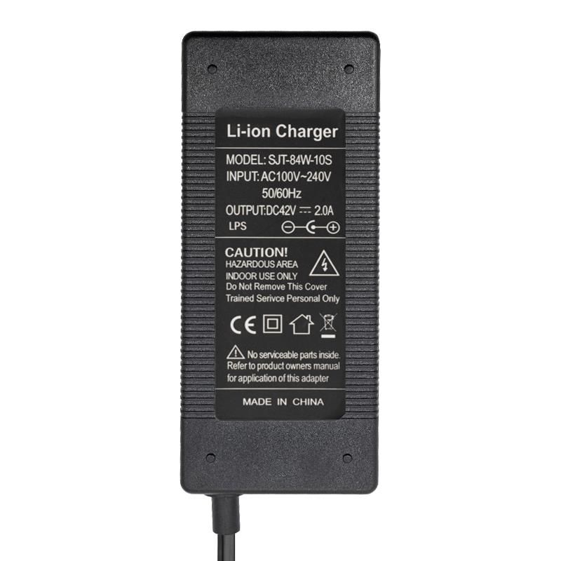 Chargeur 36v (sortie 42v) connecteur 2A GX16 Chargeur 36v (sortie 42v) connecteur 2A GX16