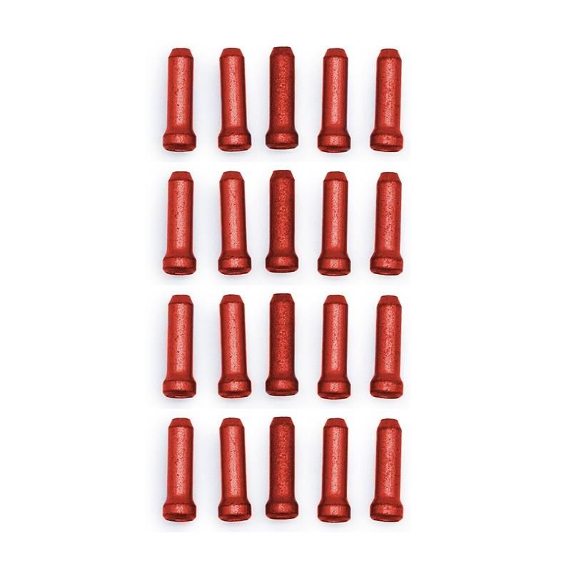 Arrêt de câble de frein rouge - pack de 20 pcs.