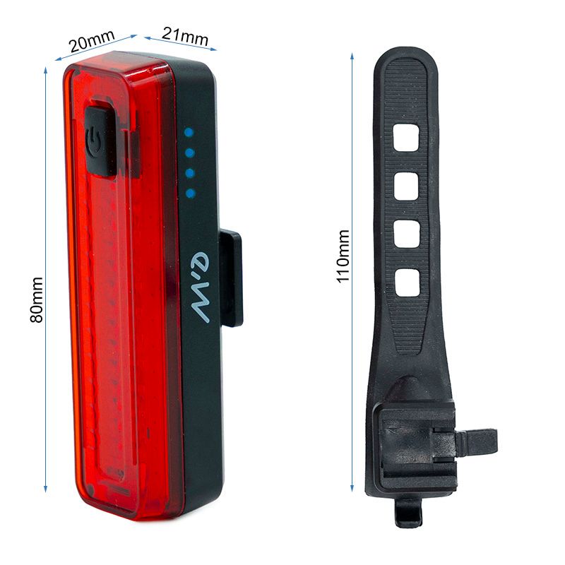 Feu arrière rechargeable EWL008 Feu arrière rechargeable EWL008