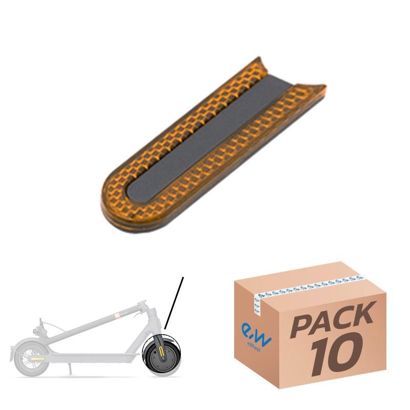 Réflecteur avant catadioptrique jaune Xiaomi pack de 10 pcs Réflecteur avant catadioptrique jaune Xiaomi pack de 10 pcs