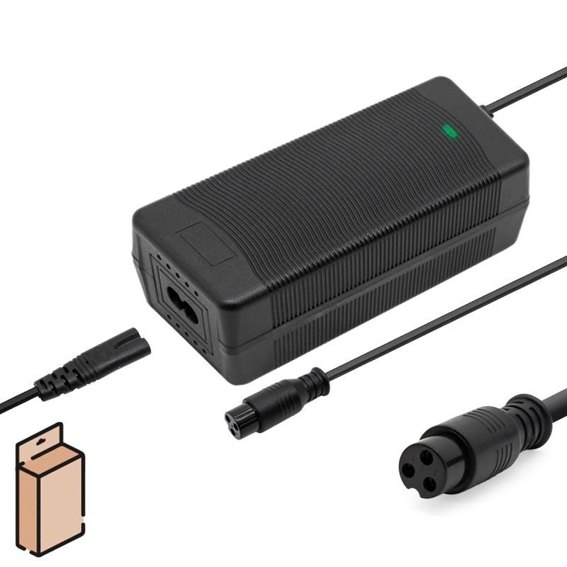 Chargeur 52v (sortie 58,8v) 2A connecteur GX16 Chargeur 52v (sortie 58,8v) 2A connecteur GX16