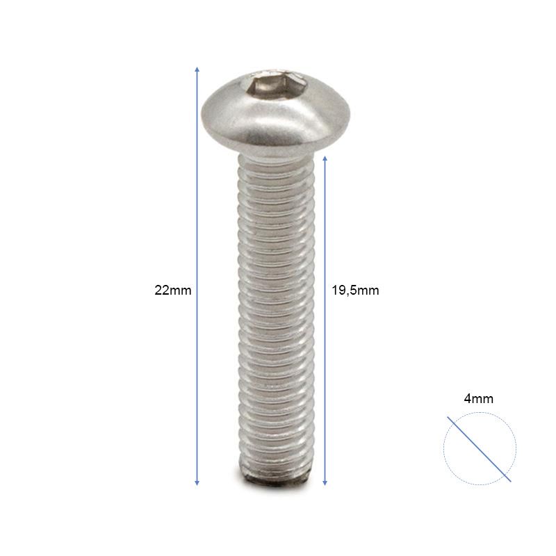 Boulon de garde-boue Mi4 lite - 30pcs Boulon de garde-boue Mi4 lite - 30pcs