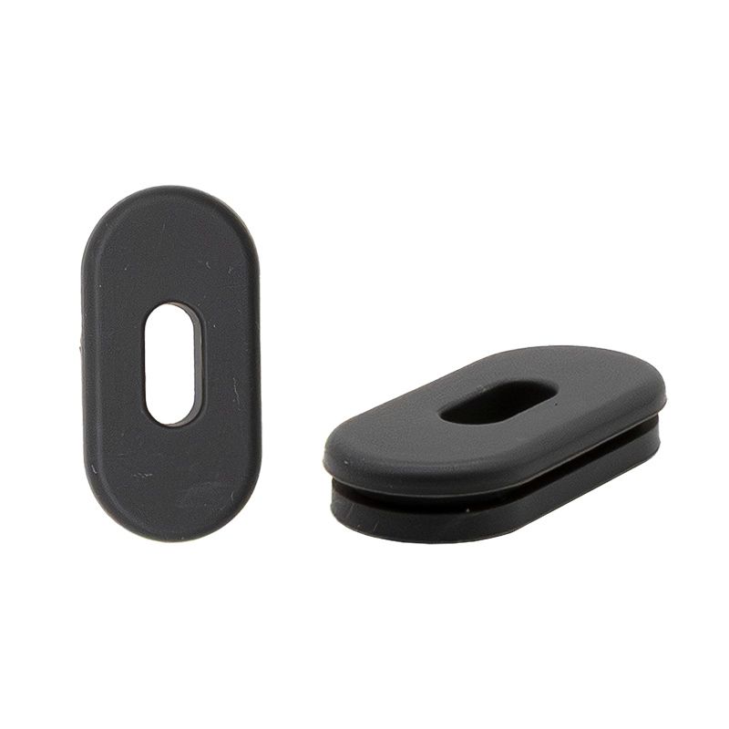 Bouchons en silicone noirs pour Xiaomi 4 Lite (2e génération) – lot de 5