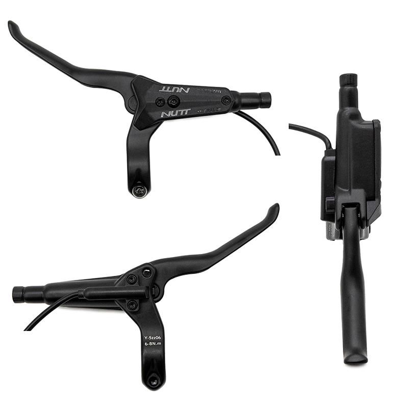 Poignée de frein hydraulique L noir Nutt A5-D Poignée de frein hydraulique L noir Nutt A5-D