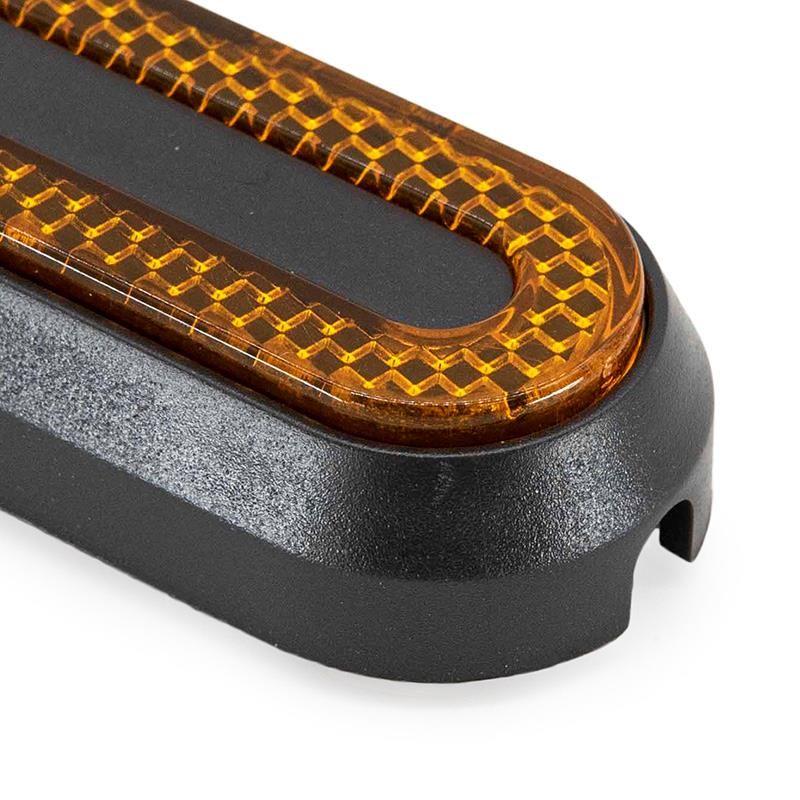 Catadioptre noir avec réflecteur jaune pour Xiaomi pack de 10 Catadioptre noir avec réflecteur jaune pour Xiaomi pack de 10