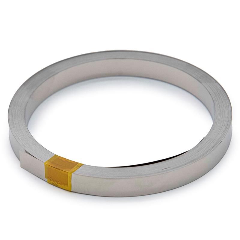 Nickel (acier plaque nickel) 8x0,15 mm -10m Nickel (acier plaque nickel) 8x0,15 mm -10m