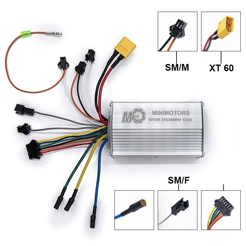 Contrôleur 52V 25A 1200W pour Dualtron Mini Minimotors Contrôleur 52V 25A 1200W pour Dualtron Mini Minimotors