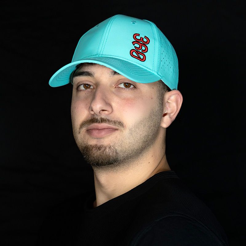 Casquette 360 bleu Casquette 360 bleu