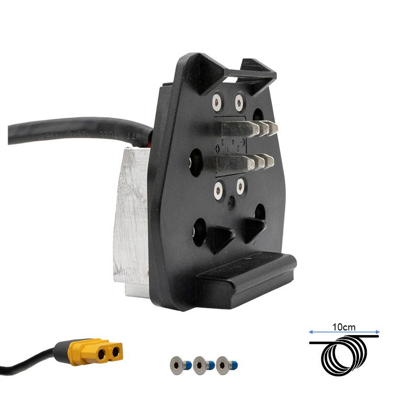 Connecteur batterie avec cache cadre pour Ventix Plus et Arenox Plus Connecteur batterie avec cache cadre pour Ventix Plus et Arenox Plus