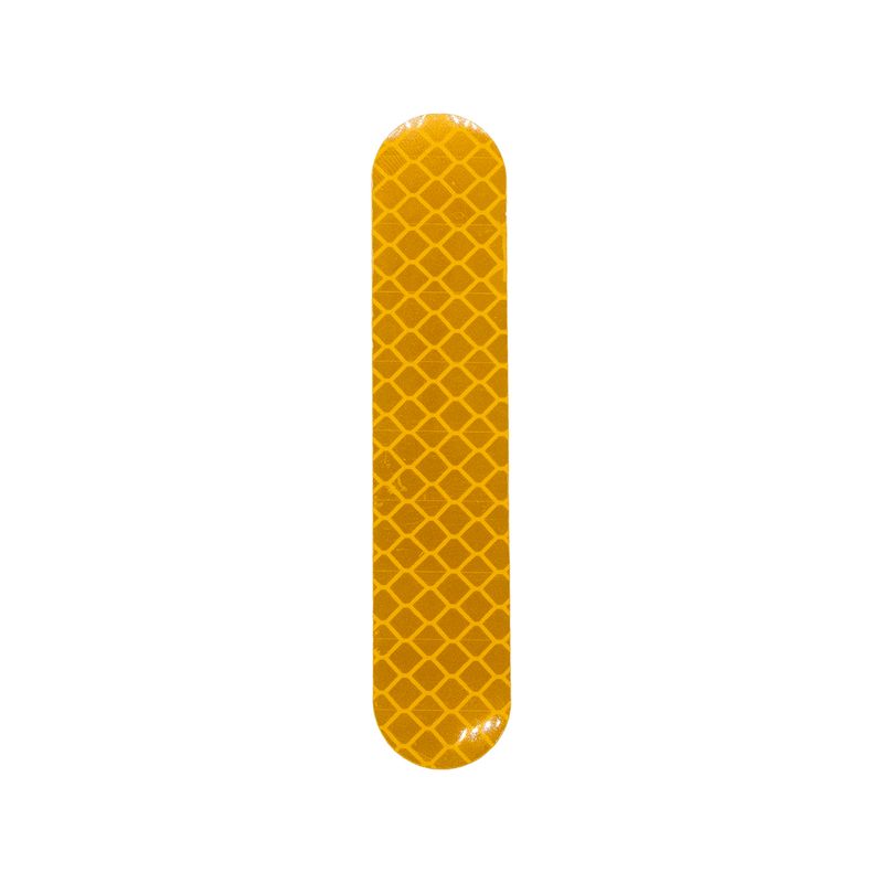 Autocollants reflechissants lateraux jaunes pour Xiaomi 5 Plus Pack de 10