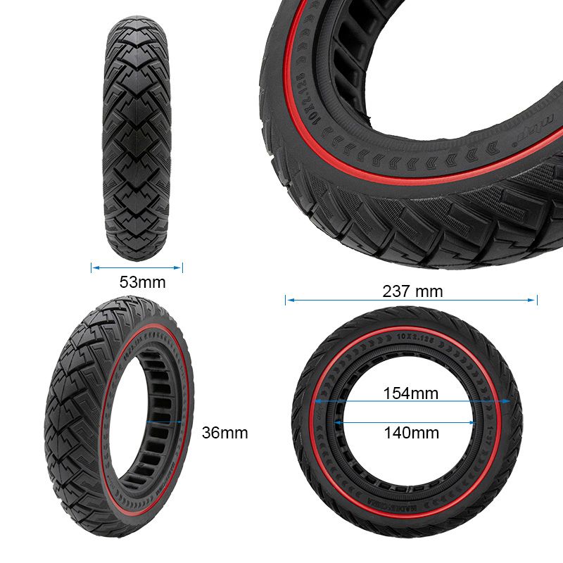 Pneu plein 10X2,125 Pneu plein 10X2,125
