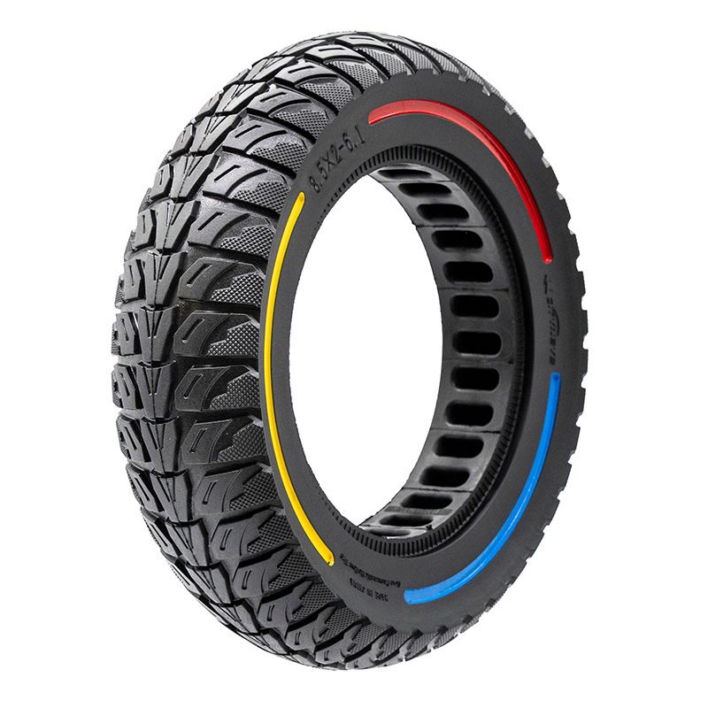 Roue solide 8,5x2-6,1 Cityneye - tricolore