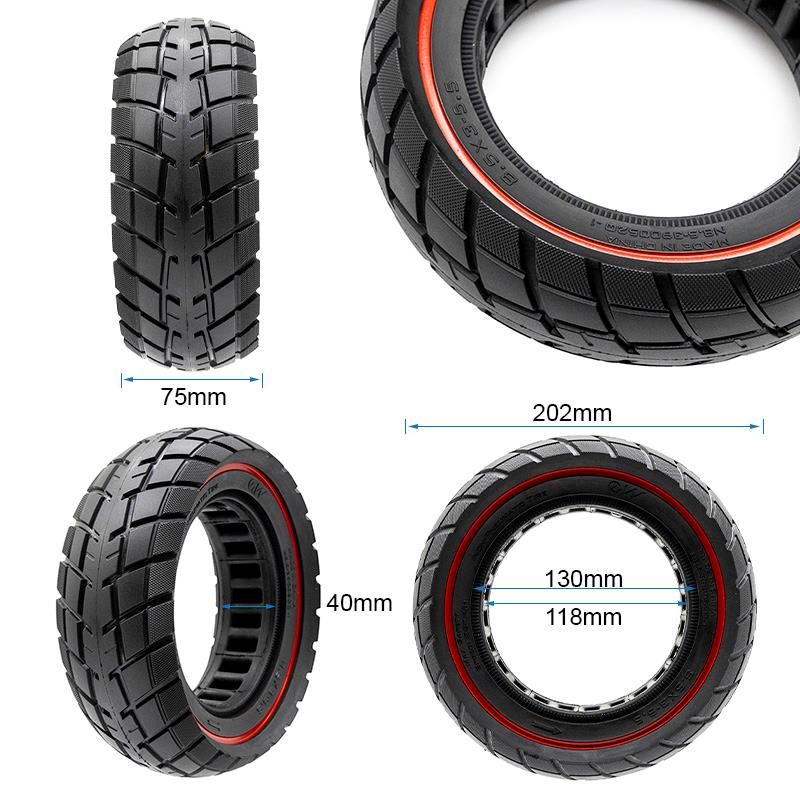 Pneu plein ultraléger tout-terrain 8,5x3