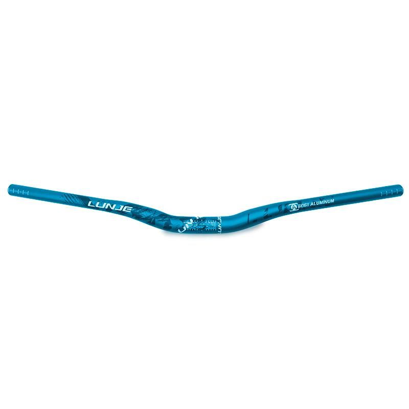 Guidon de 720 mm avec élévation de 25 mm bleu-noir Guidon de 720 mm avec élévation de 25 mm bleu-noir