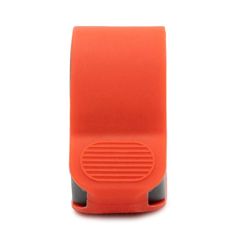 Cache en silicone rouge pour accélérateur - 10pcs