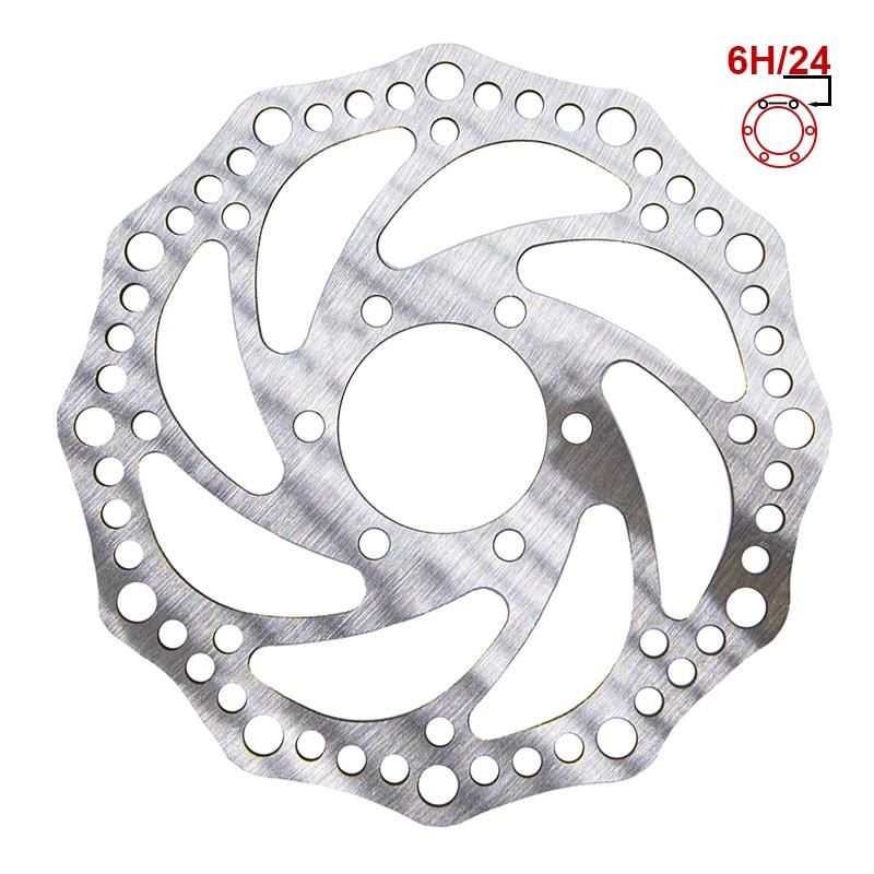 Disque de frein R6,2 140mm 6H argent - 48mm Disque de frein R6,2 140mm 6H argent - 48mm