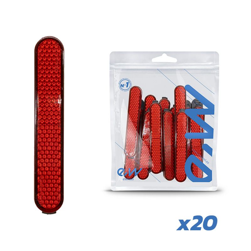 Réflecteur rouge Xiaomi - Pack 20 Réflecteur rouge Xiaomi - Pack 20