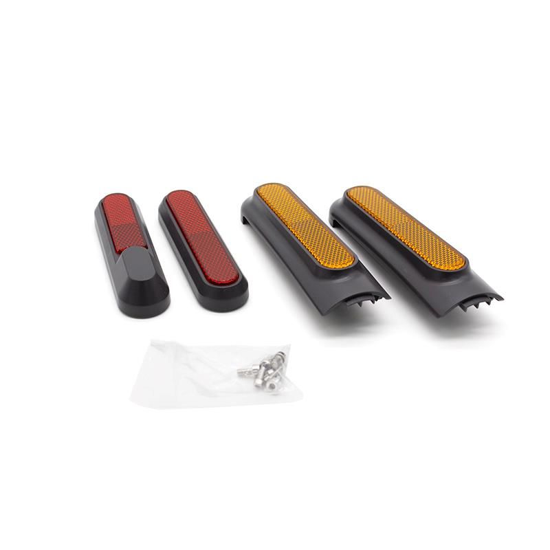 Catadioptrique noir avec réflecteur jaune/rouge pour Xiaomi Mi4 Pro Catadioptrique noir avec réflecteur jaune/rouge pour Xiaomi Mi4 Pro
