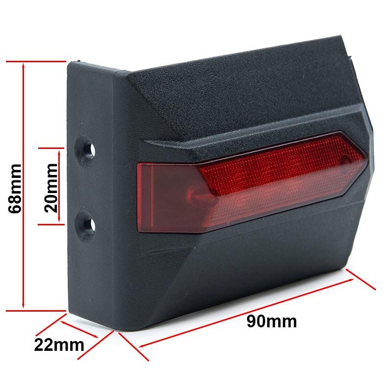 Habillage feu arrière G pour Kukirin G2 Pro Habillage feu arrière G pour Kukirin G2 Pro