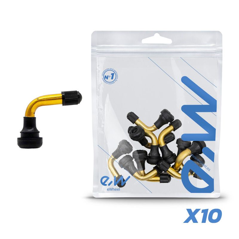Valve tubeless 90° courbe - PVR 50 - 10 pcs. Valve tubeless 90° courbe - PVR 50 - 10 pcs.