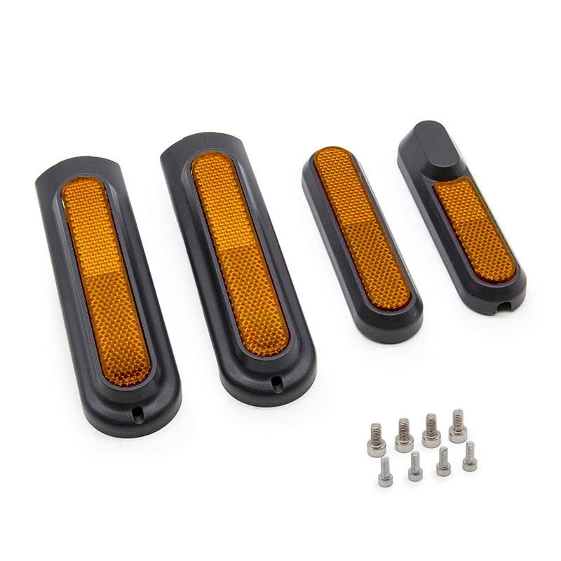 Catadioptrique noir avec réflecteur jaune pour Xiaomi Mi4 Pro Catadioptrique noir avec réflecteur jaune pour Xiaomi Mi4 Pro