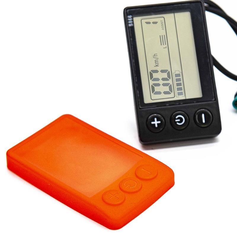 Poignée en silicone imperméable rouge pour écran S866 Poignée en silicone imperméable rouge pour écran S866