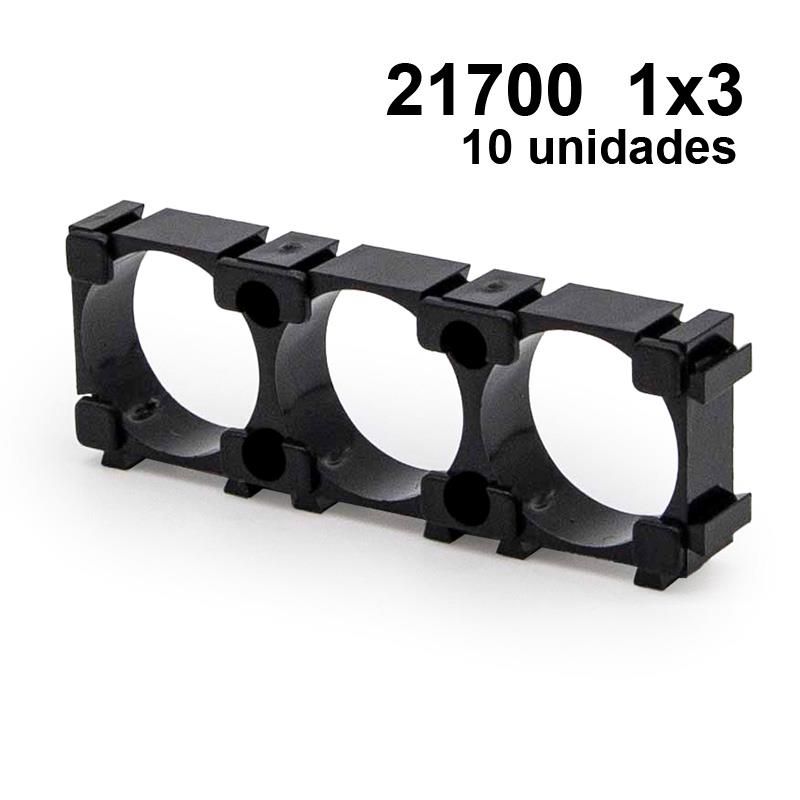 Support de batterie 21700 1x3 - 10 pcs