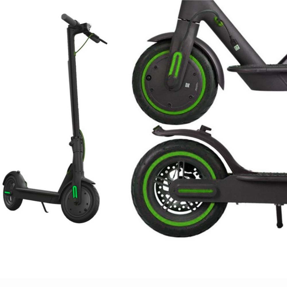 Autocollant jante vert pour trottinette électrique Autocollant jante vert pour trottinette électrique