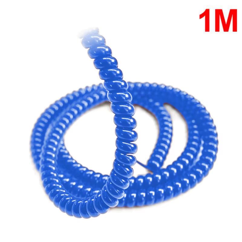 Gaine de câble bleue brillante - 1 mètre