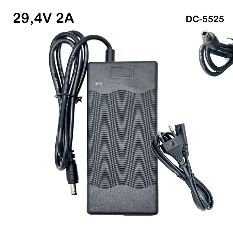 Chargeur 29,4V 2A (DC5525)