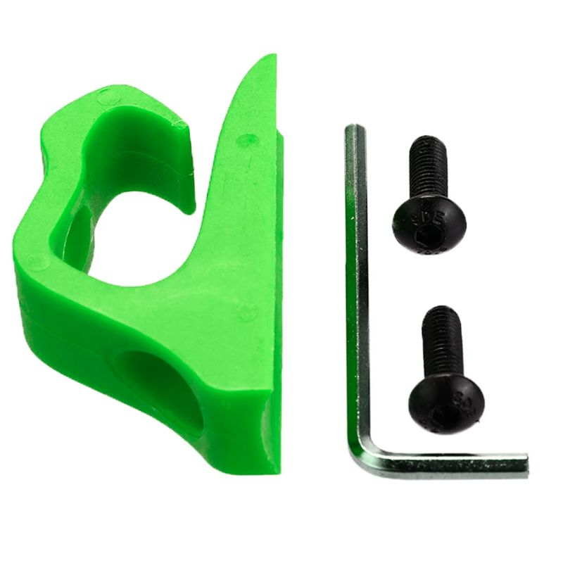 Crochet plastique vert pour trottinette Xiaomi coloré