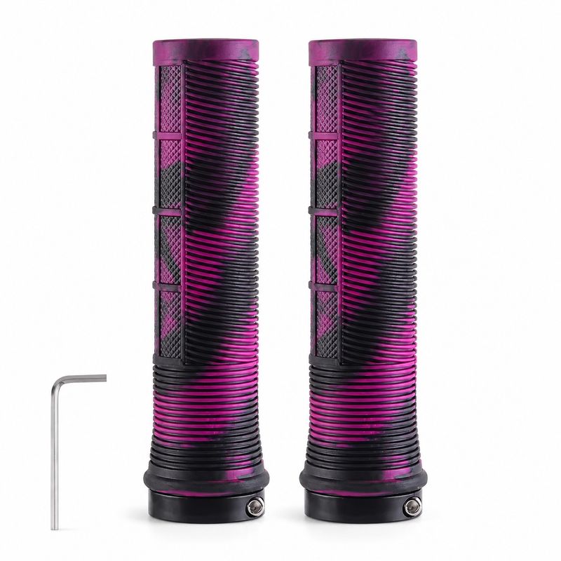 Poignée pour trottinette électrique et vélo couleur lilas