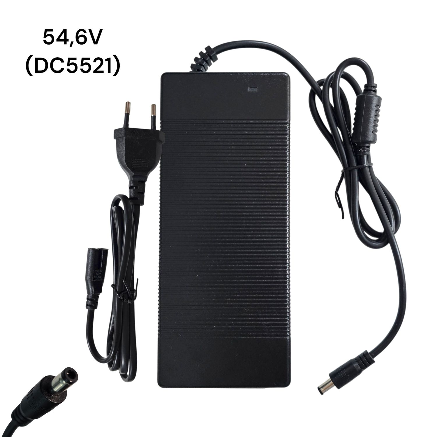 Chargeur premium 54,6V 2A (connecteur DC5521) Suniik