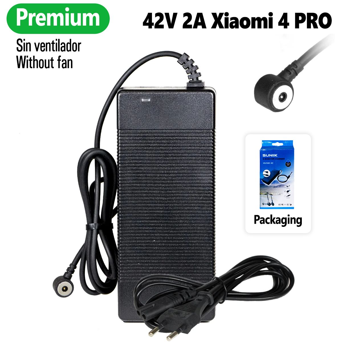 Chargeur premium 42V 2A pour Xiaomi 4 PRO Suniik