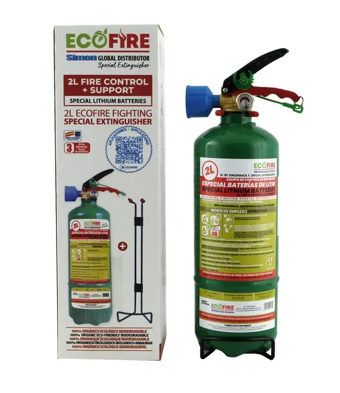 Extincteur pour batterie lithium (2 litres)