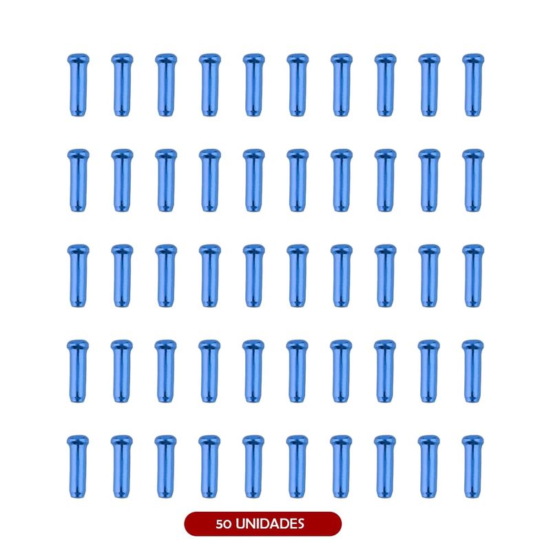 Butée câble de frein (Pack 50 unités) Bleu