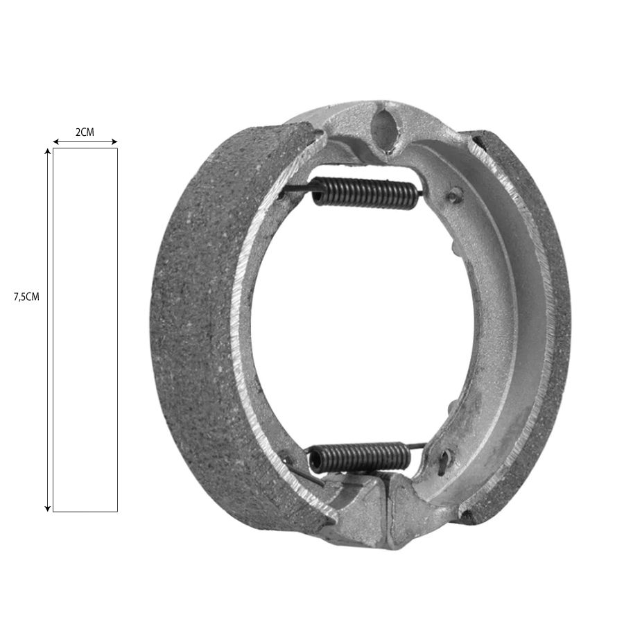 Plaquette de frein tambour Ninebot D18, D28, D38 et Dualtron Mi4 Ultra Plaquette de frein tambour Ninebot D18, D28, D38 et Dualtron Mi4 Ultra