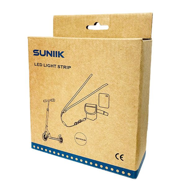 Lumière phare bande LED pour trottinette Suniik Lumière phare bande LED pour trottinette Suniik