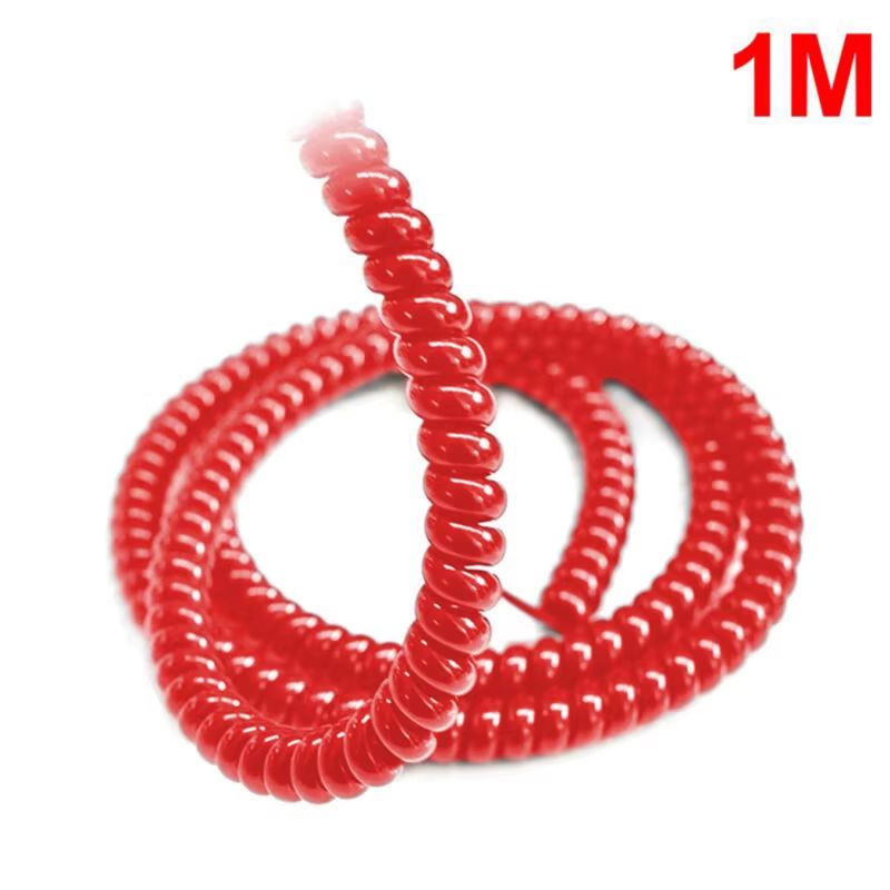 Gaine de câble rouge brillante - 1 mètre Gaine de câble rouge brillante - 1 mètre