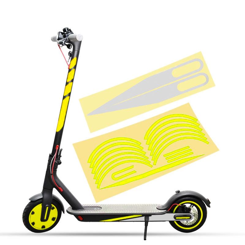 Autocollants pour Xiaomi M365 / 1S / PRO / PRO 2 Jaune Suniik Autocollants pour Xiaomi M365 / 1S / PRO / PRO 2 Jaune Suniik