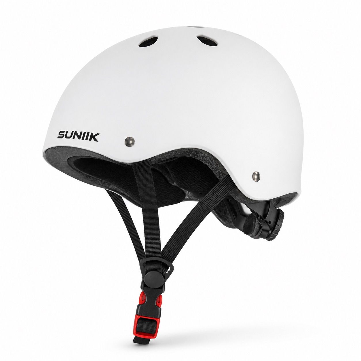 Casque urbain réglable taille L couleur blanc