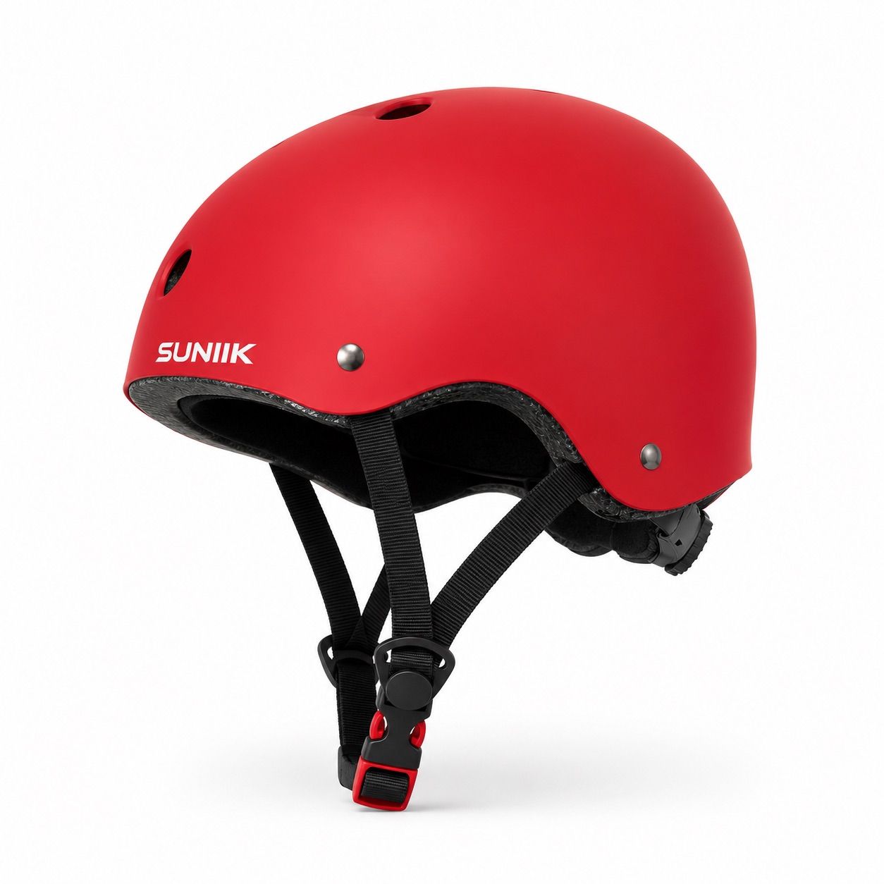 Casque urbain réglable Taille L Rouge