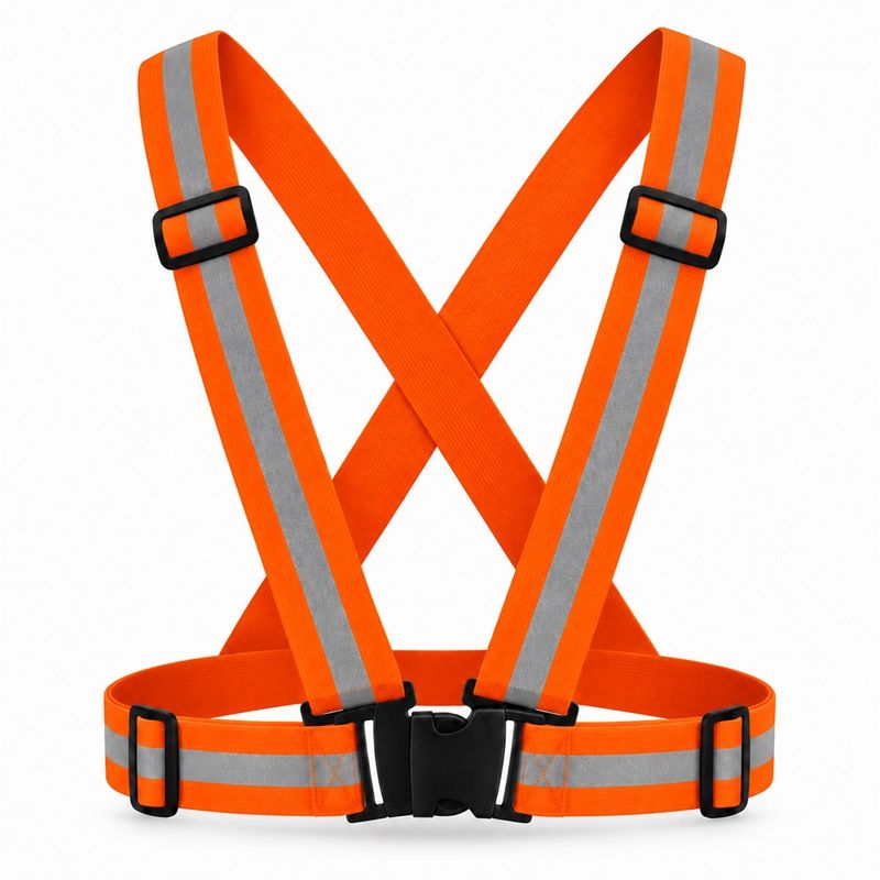Gilet réfléchissant bretelle orange Gilet réfléchissant bretelle orange