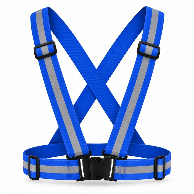 Gilet réfléchissant bretelle bleu Gilet réfléchissant bretelle bleu